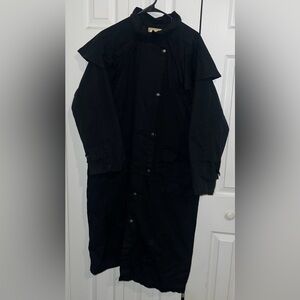 Classic Black Trench Coat for Men
